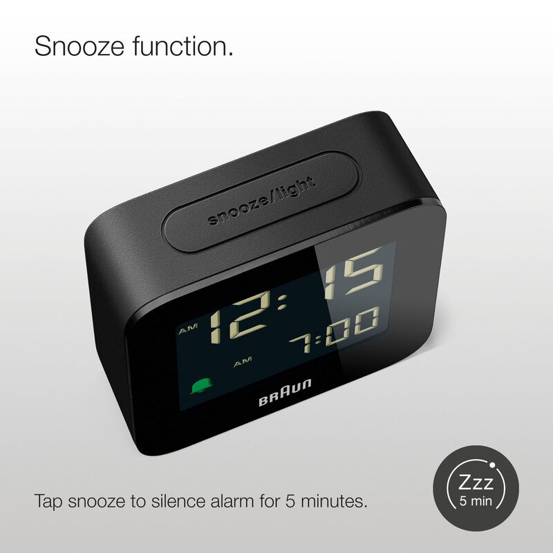 Despertador De Viaje Braun Digital Bc08b Con De... image number null