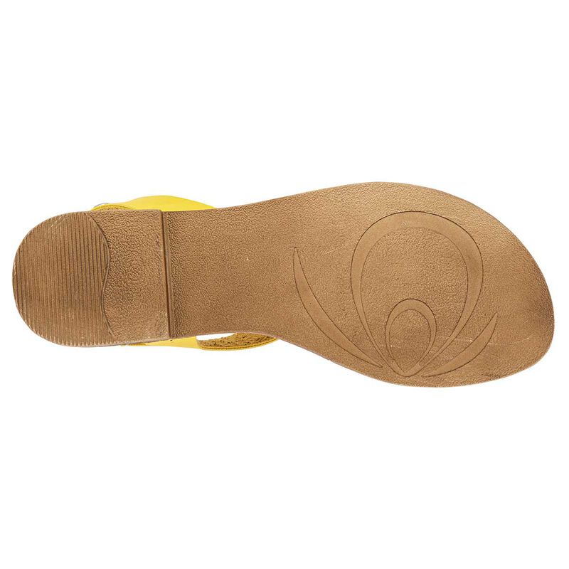 Moramora Sandalia para mujer amarillo image number null