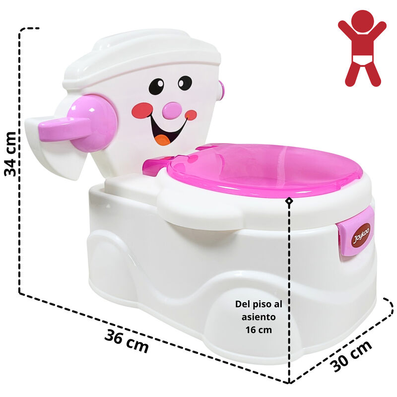 Ba&ntilde;o Entrenador Para Ni&ntilde;os Con Porta Rollo De P... image number null