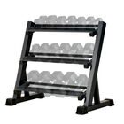 Estante de 3 Niveles para Mancuernas Bluelander