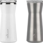 Jarras Reduce 2 Piezas 34 Oz Color Blanco y Plateado