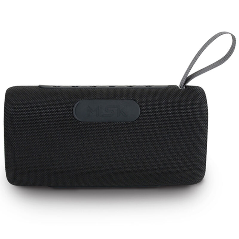 Misik Bocina Port&aacute;til Ms213 Negro Tws Con Luz L... image number null
