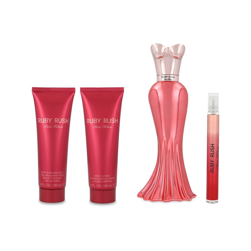 Set Paris Hilton Ruby Rush 4Pzs image number null