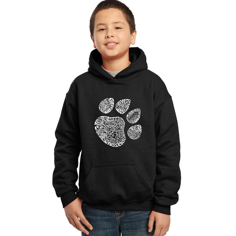 Sudadera Con Capucha Word Art Para Ni&ntilde;o - Pata ... image number null