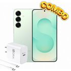 Combo Galaxy S25 256GB/12RAM Verde + Adaptador de corriente