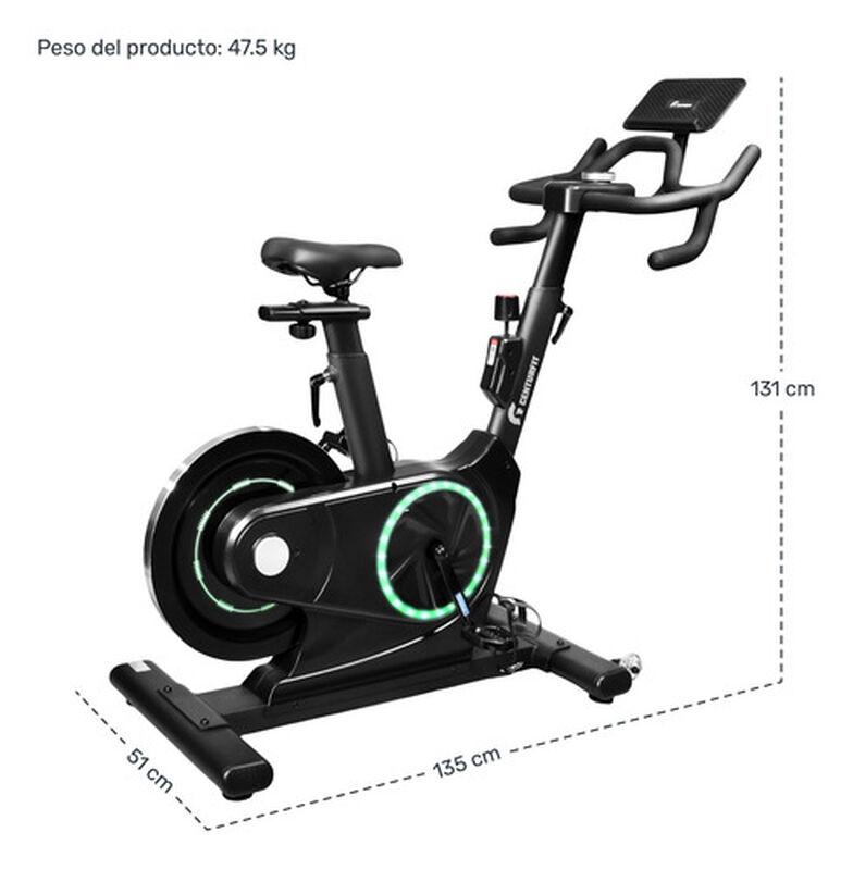 Bicicleta Spinning Estática Fija Magnética Prof... image number null