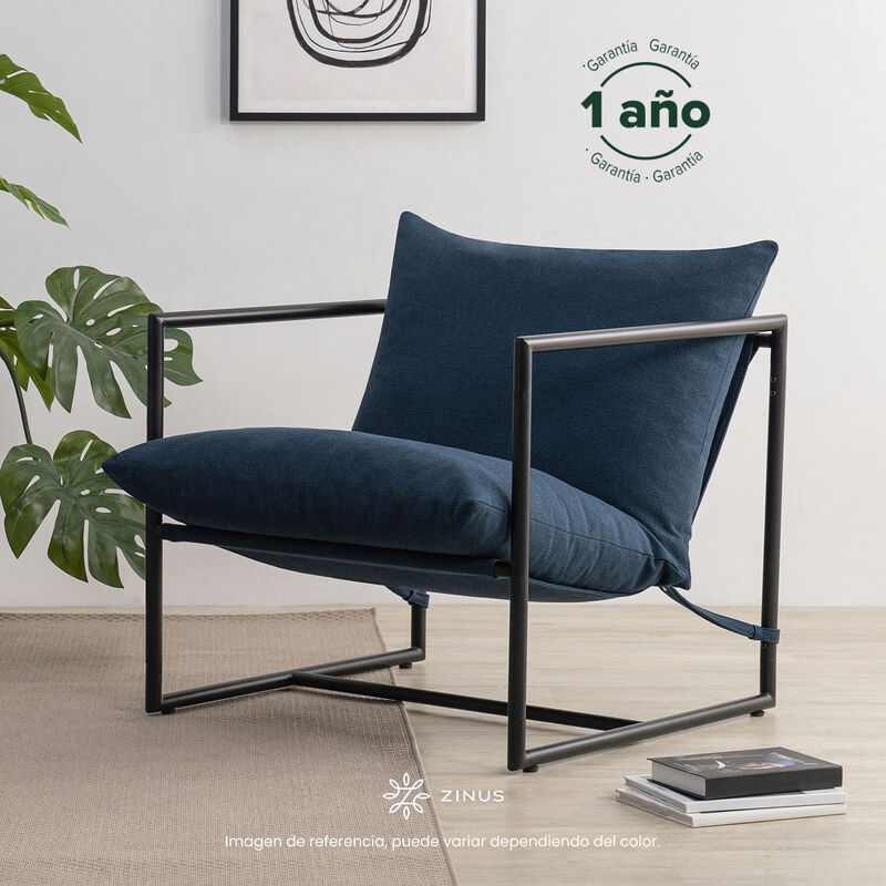 Zinus | Silla De Metal Zinus Aidan Con Cojines ... image number null