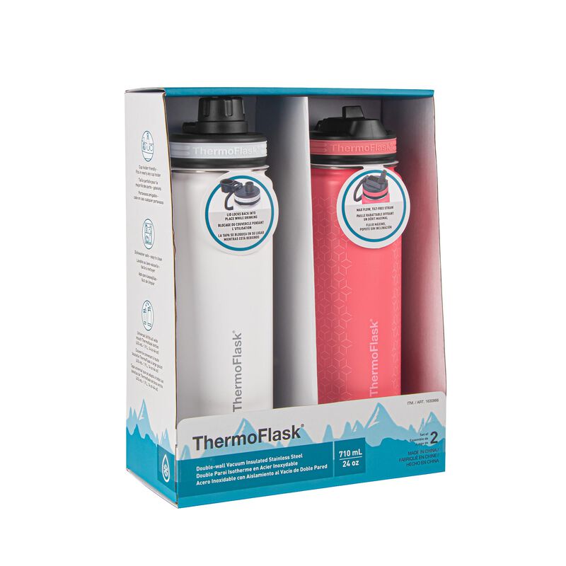 Botellas De Agua Thermoflask 710 Ml De Doble Pa... image number null