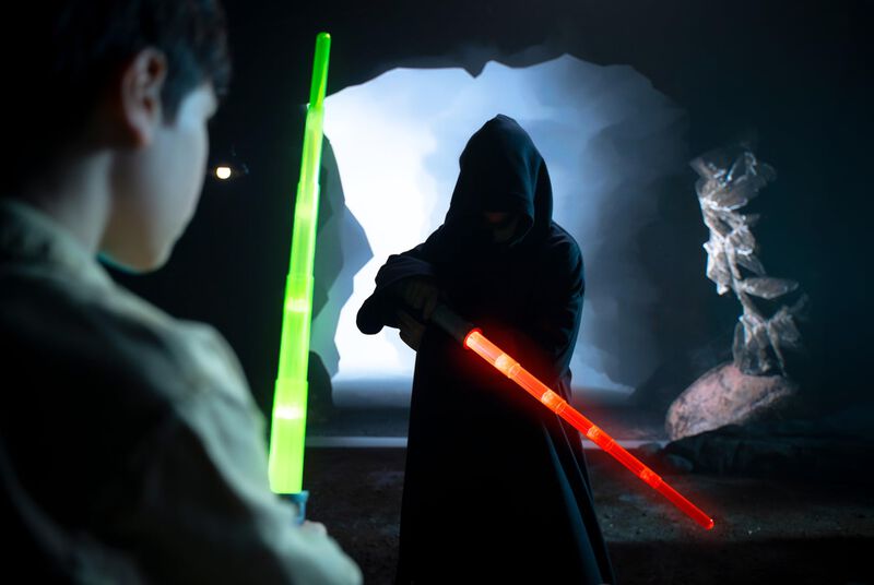 Power Saber Goliath Energy Blade, Verde, Con Ex... image number null