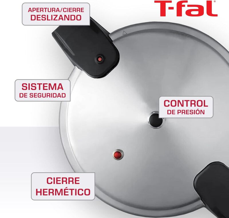 Olla De Presion T-fal Yl307la7 Aluminio 12 Litr... image number null