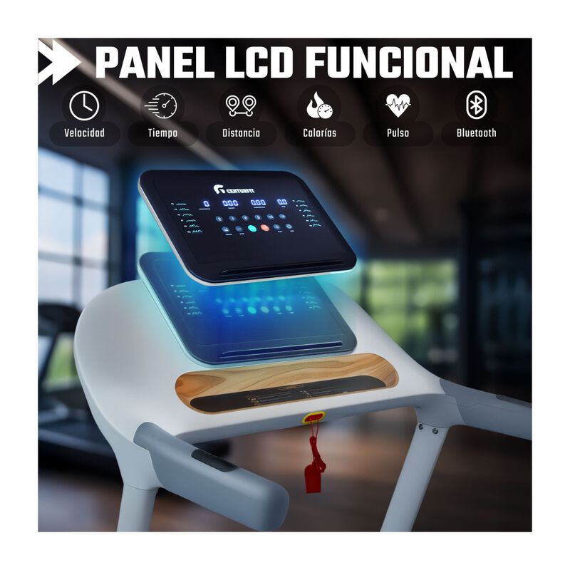 Caminadora Electrica Plegable Pro 15km/h Inclin... image number null