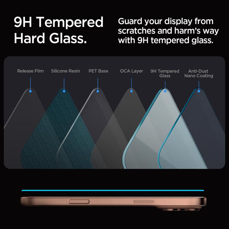 Protector De Pantalla Spigen Glastr Ez Fit Para... image number null
