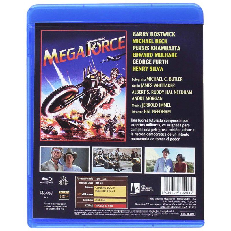 Megaforce [blu-ray] (1982) image number null