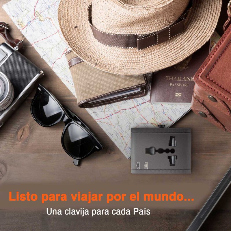 Adaptador cargador de Viaje HYPERGEAR Clavija U... image number null