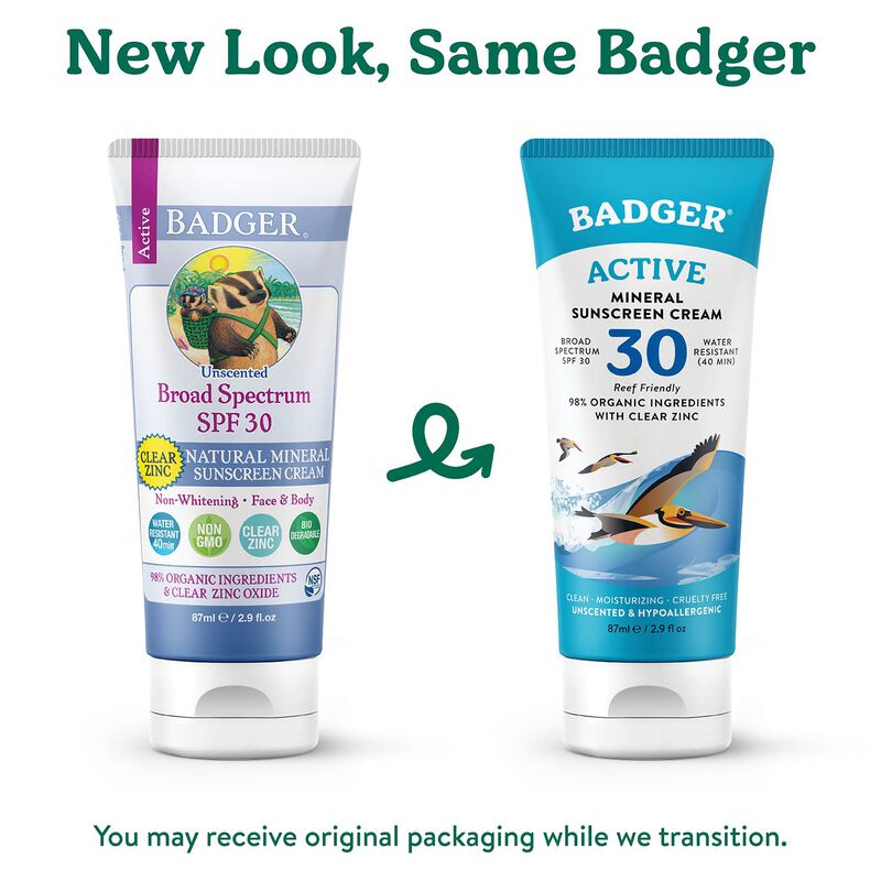 Crema Mineral Sunscreen Badger Spf 30, 85 Ml, A... image number null