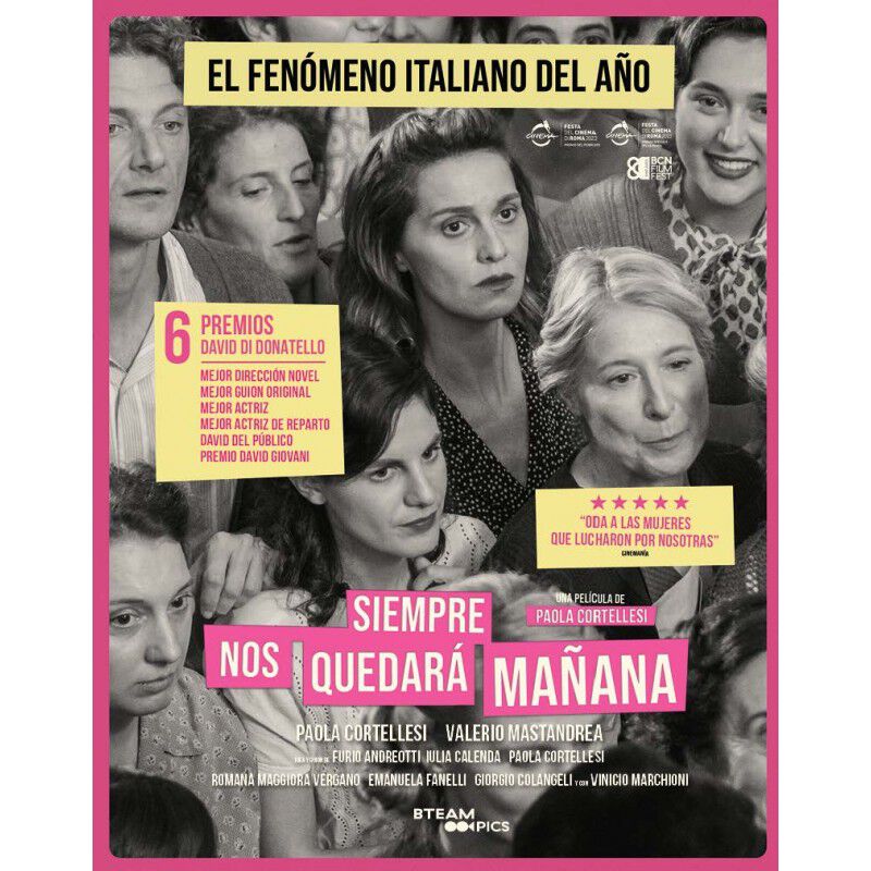 Siempre nos Quedar&aacute; Ma&ntilde;ana [Blu-ray] (2023) Tod... image number null