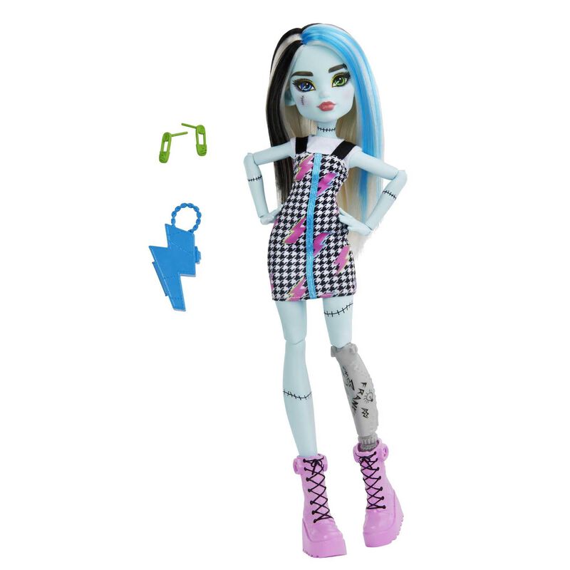 Frankie Stein De Doll Monster High Con M&aacute;s De 1... image number null