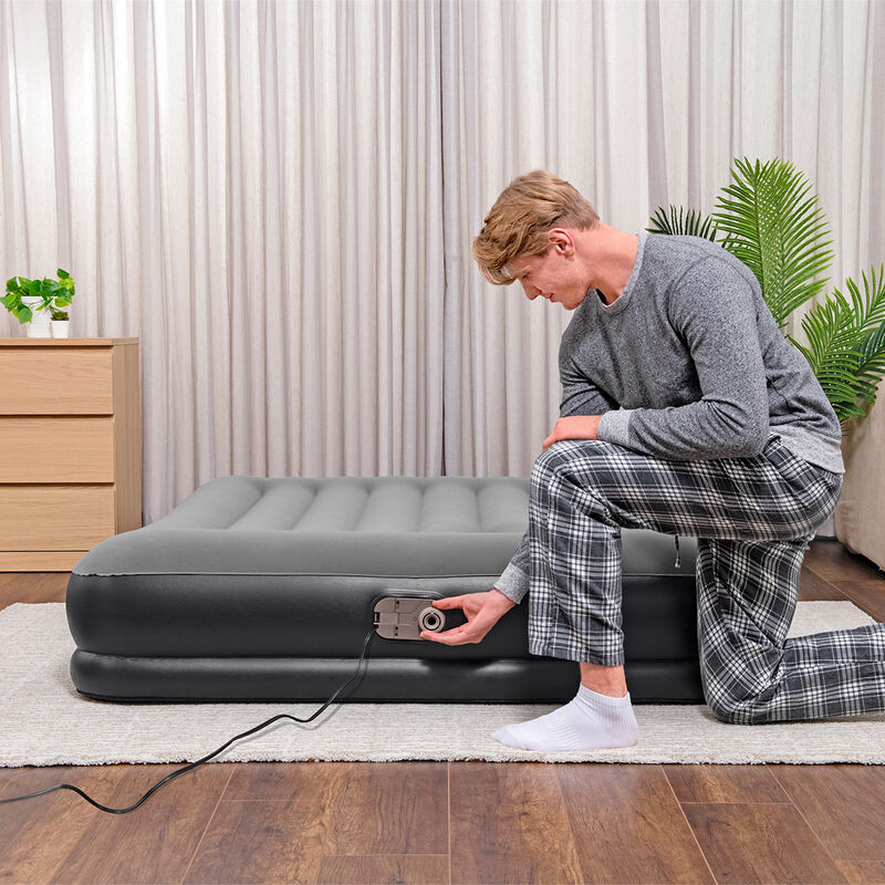 Colch&oacute;n Inflable Queen con Bomba de Aire El&eacute;ctr... image number null