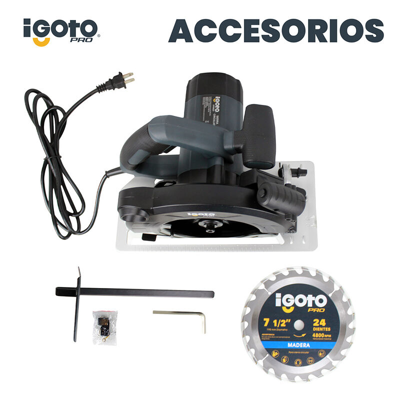 Sierra Circular IGOTO PRO 1500W HE1004 image number null