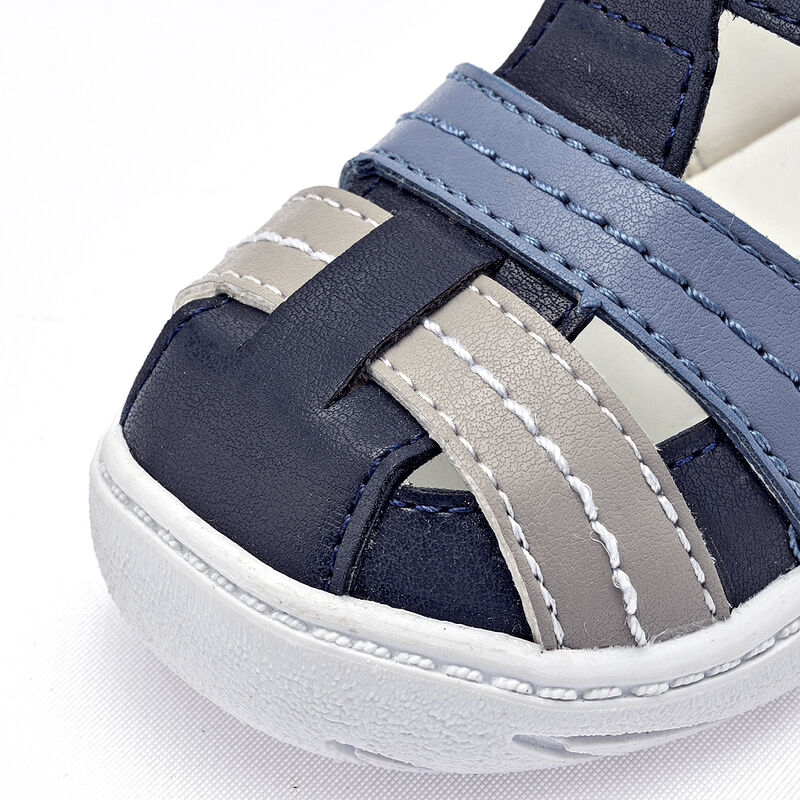 Ensue&ntilde;o sandalia para beb&eacute; marino gris azul cod... image number null