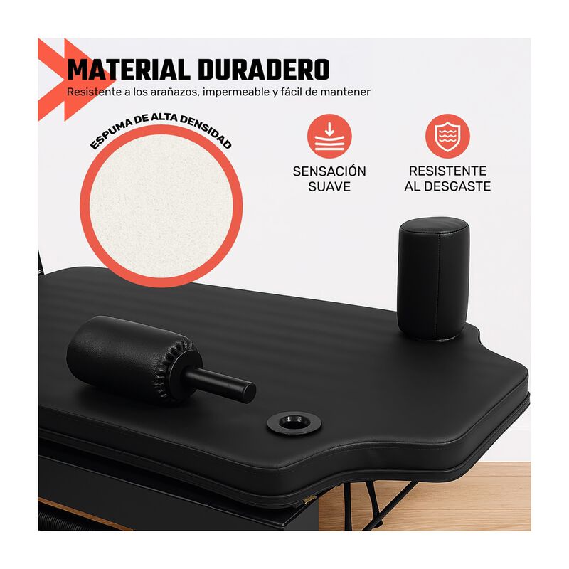 Cama Pilates Reformer Yoga Plegable Fitness 5 R... image number null