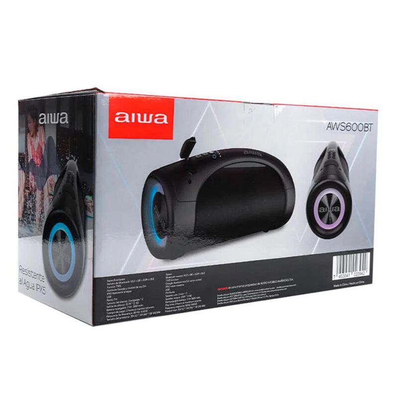 BOCINA AIWA AWS600BT INALAMBRICA CONTRA AGUA RE... image number null