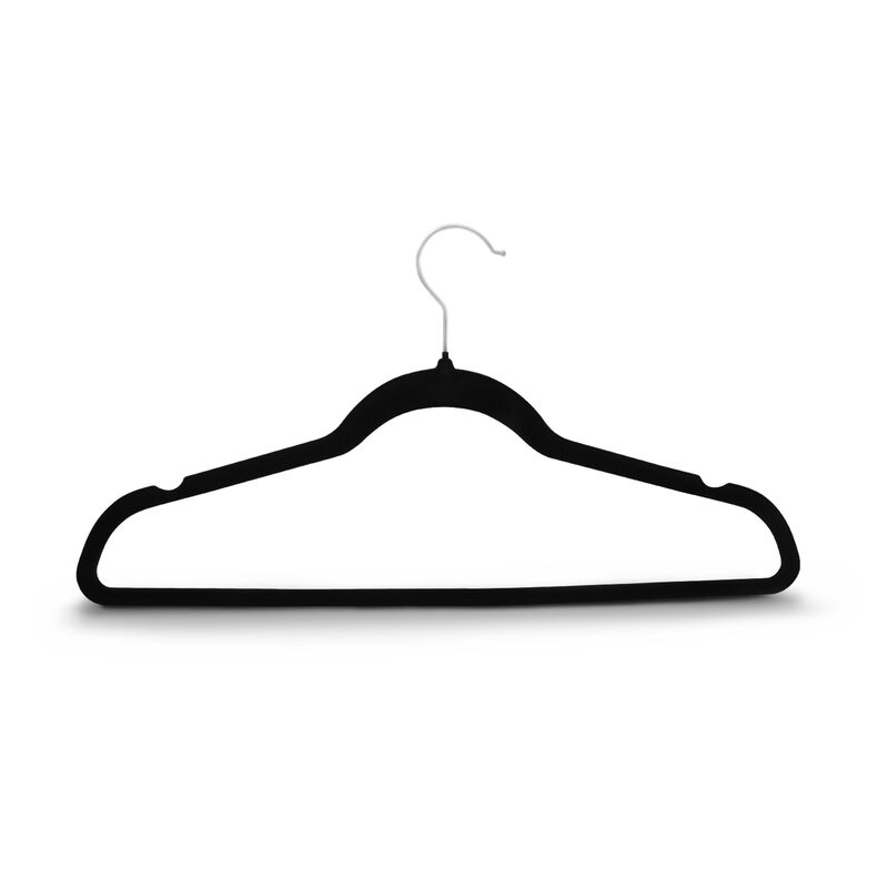 50 Ganchos De Terciopelo Para Ropa image number null