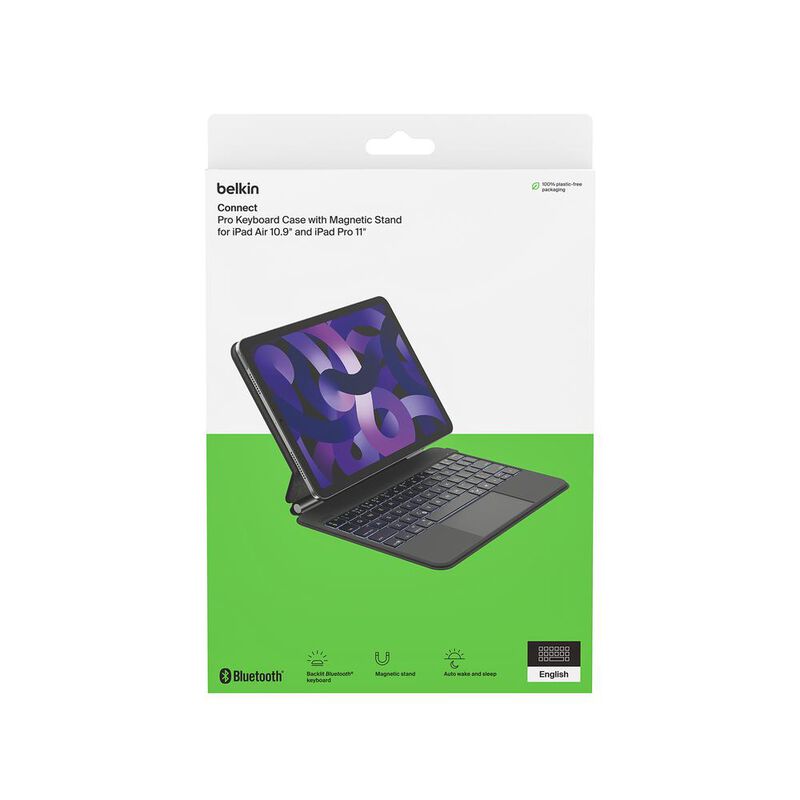 Funda con Teclado Pro Bluetooth y Trackpad para... image number null