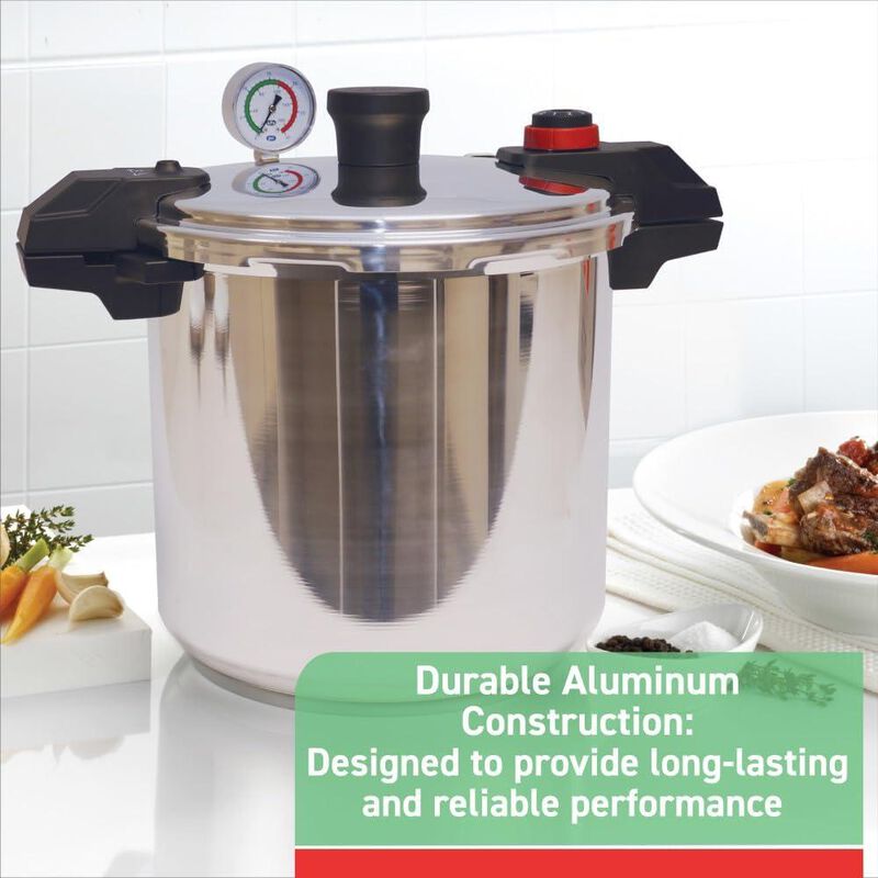 OLLA DE PRESION T-FAL P3105231 22 LT ACERO INOX image number null