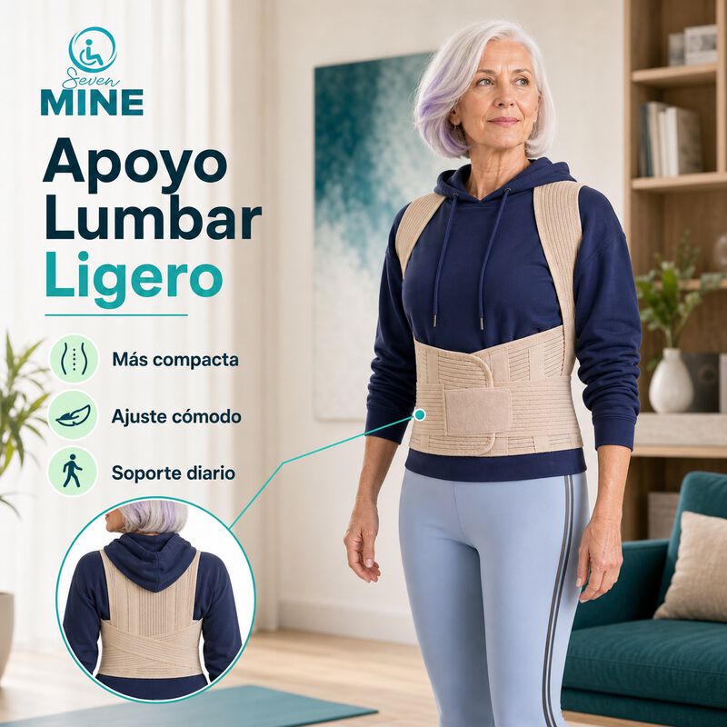 Soporte Dorso Lumbar Reforzada Premium | Faja O... image number null
