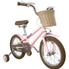 Bicicleta Infantil Ni&ntilde;a Rodada 16 Ruedas Entrenamiento Rosa Little Monkey