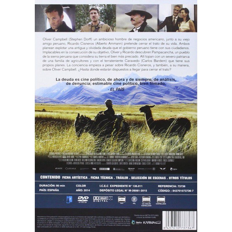 LA DEUDA (DVD) image number null