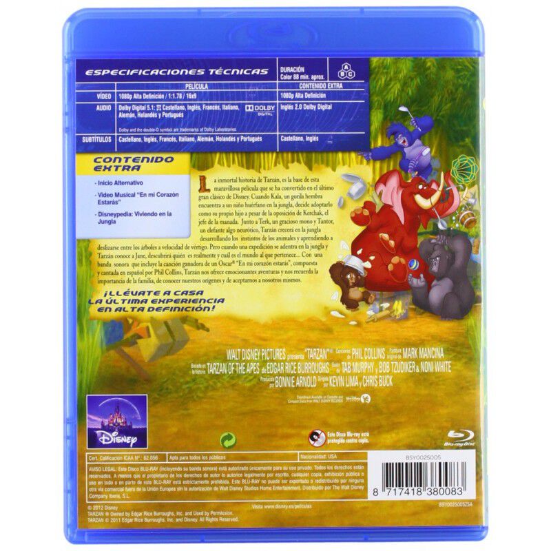Tarz&aacute;n [blu-ray] image number null