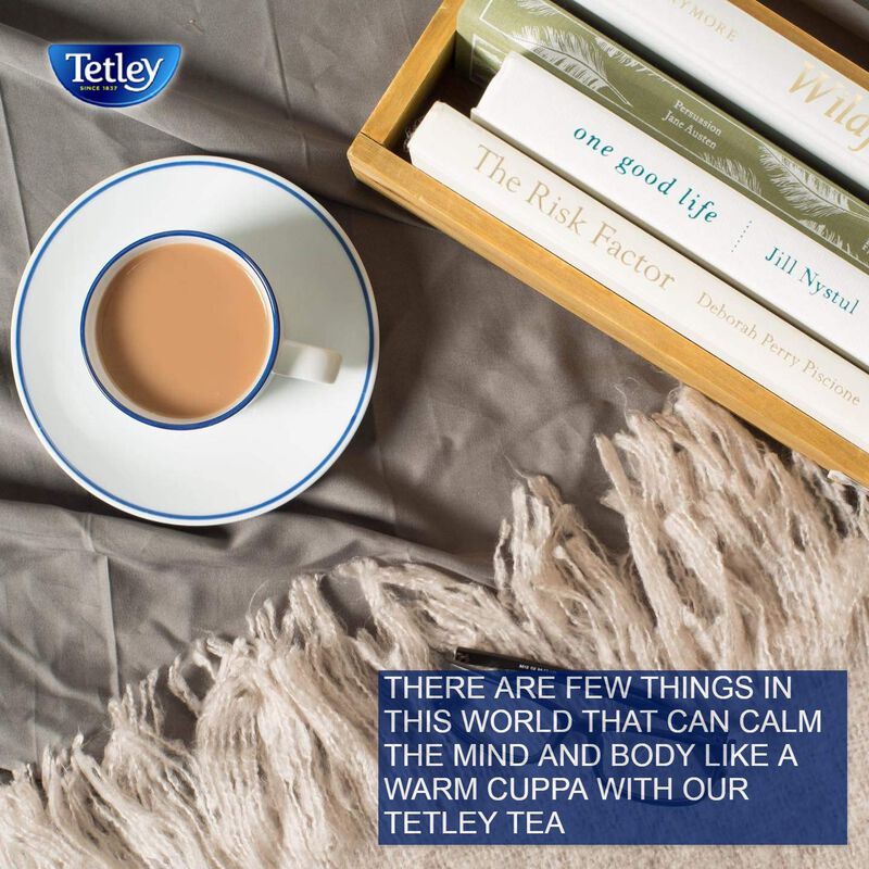 Tetley British Blend T&eacute; Negro Premium 320 Bolsi... image number null