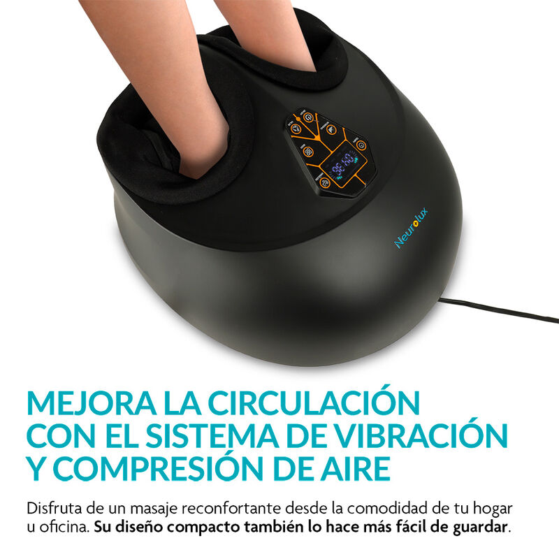 Masajeador de Pies El&eacute;ctrico con Calor Vibraci&oacute;... image number null