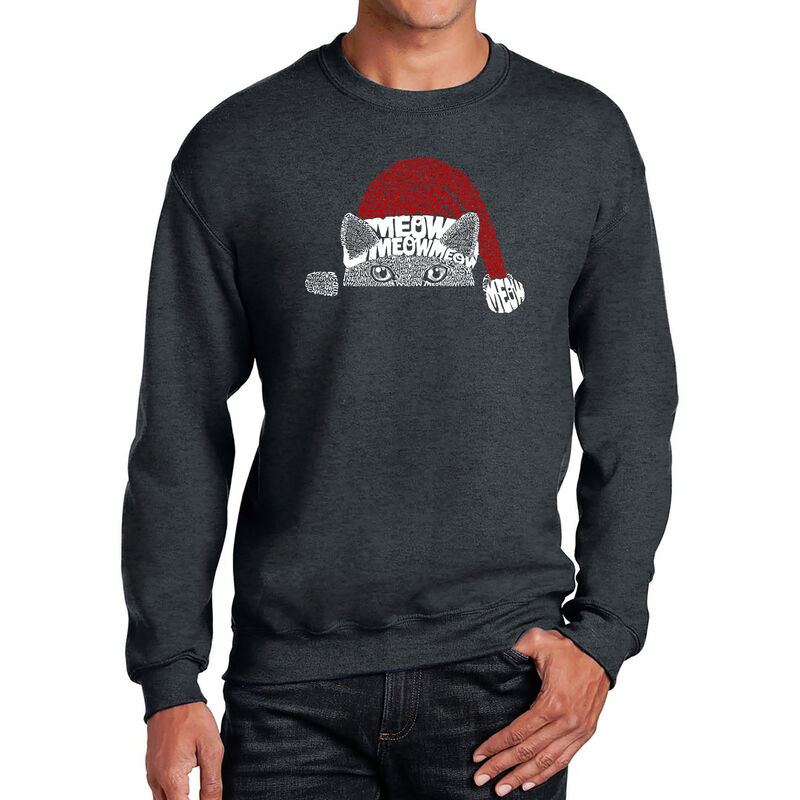 Sudadera De Cuello Redondo Word Art Para Hombre... image number null