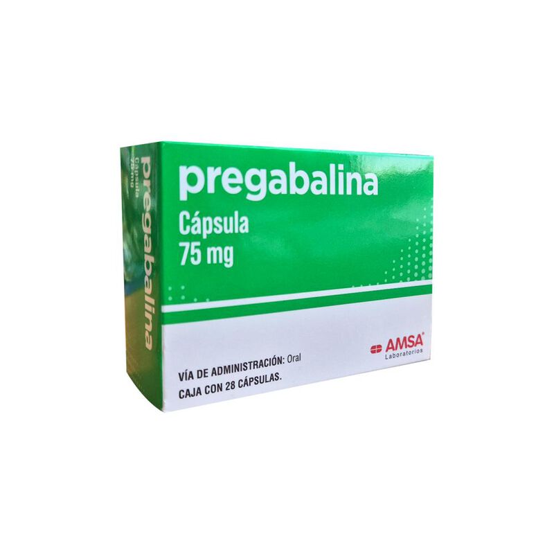 Pregabalina 75 Mg 28 C&aacute;psula(s) image number null
