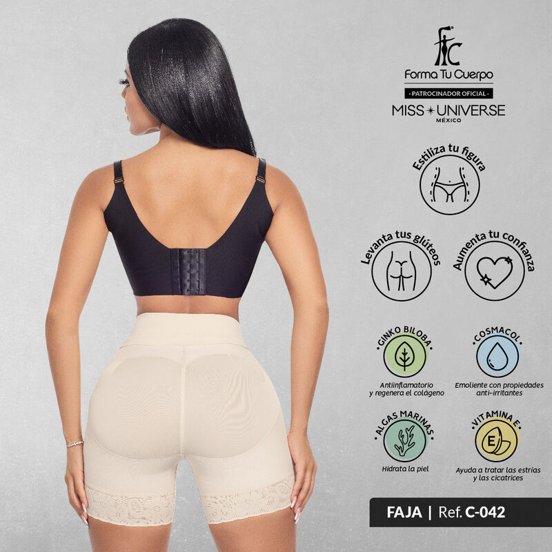 Faja short levanta pompis  invisible image number null