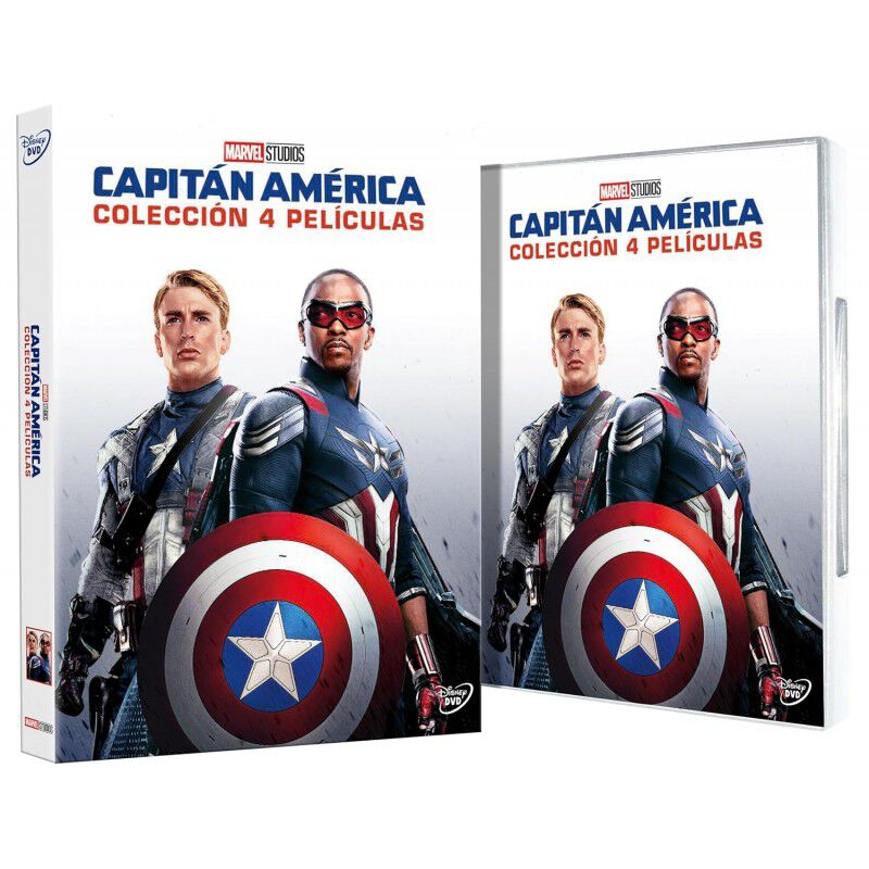 Capit&aacute;n Am&eacute;rica: Colecci&oacute;n 4 Pel&iacute;culas (4 disco... image number null