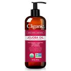 Aceite De Jojoba Cliganic, 473 Ml, Org&aacute;nico Del Usda, Con Bomba Para Rostro Y Cabello