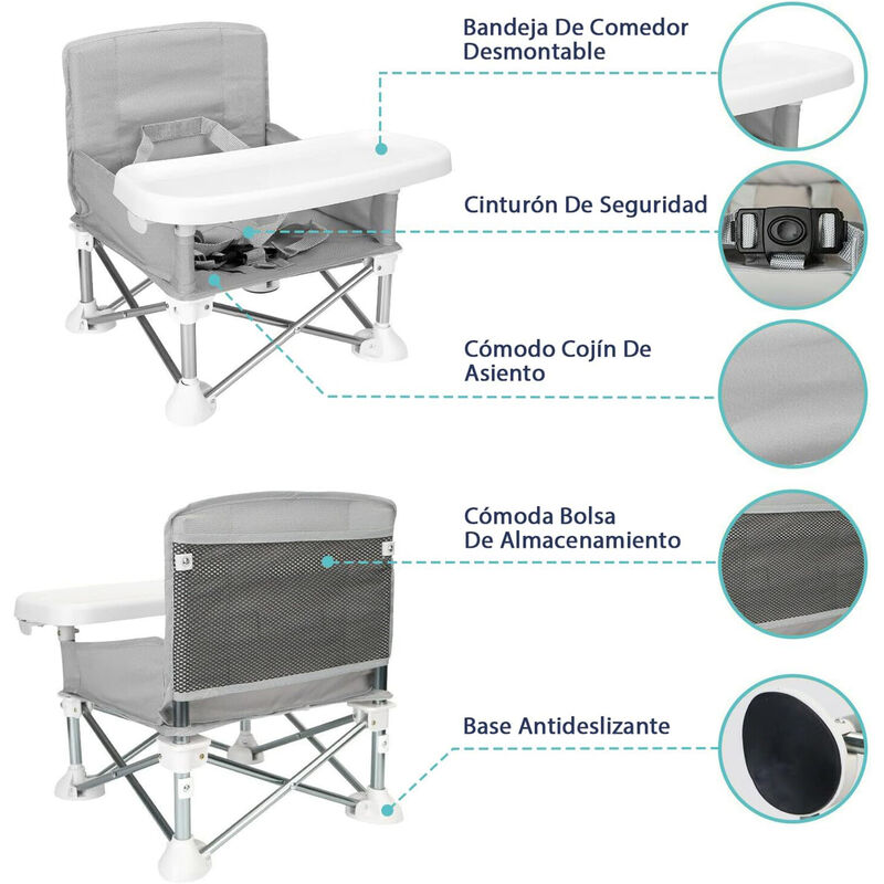 Silla Periquera Plegable Port&aacute;til Aquila Baby image number null