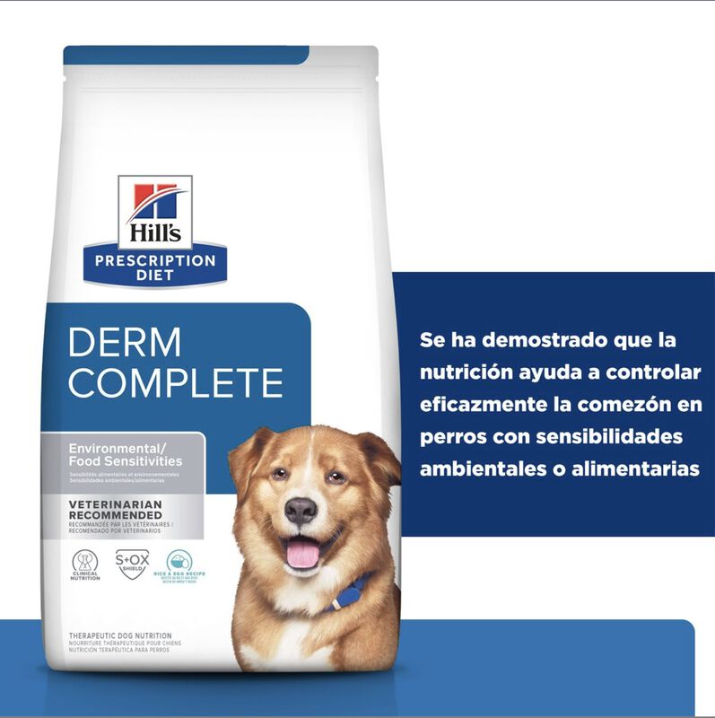 Hill's Canino Derm Complete 10.9 Kg Original Se... image number null