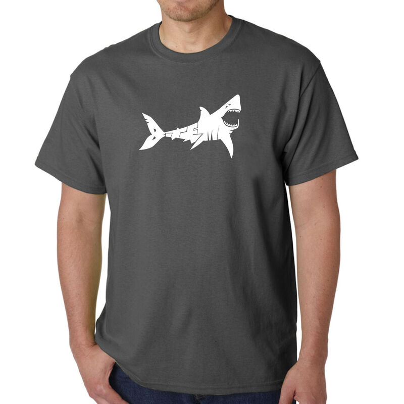 Camiseta Word Art Para Hombre - Tibur&oacute;n &ldquo;Mu&eacute;rde... image number null