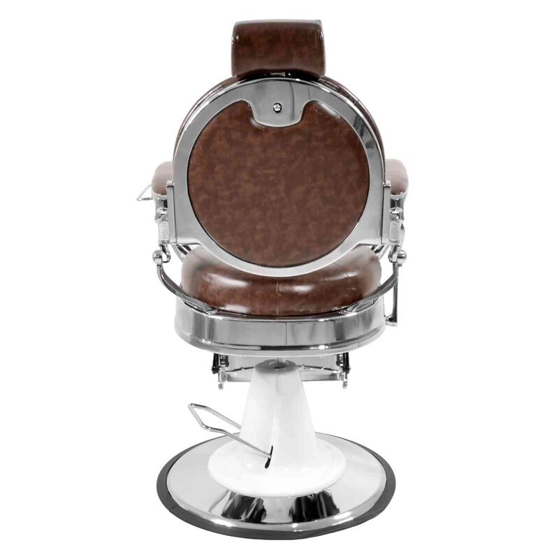 Sill&oacute;n G&oacute;tico Premium Barberia Lujo Robusto Pel... image number null