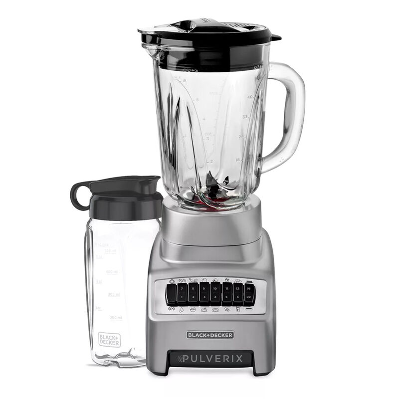 Licuadora B+D 12 Vel Vaso de Vidrio 1.5L con Va... image number null