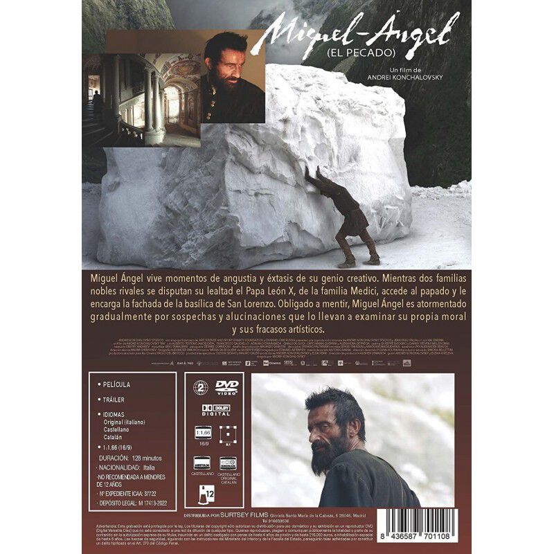 Miguel &Aacute;ngel (el Pecado) [dvd] image number null