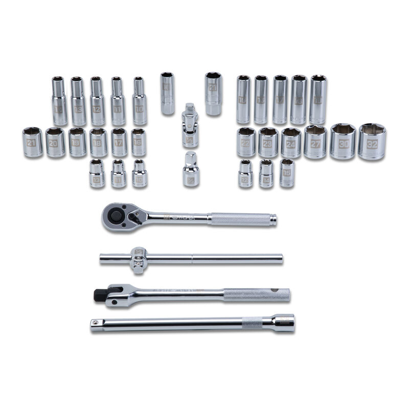 Juego de 36 Herramientas Cuadro 1/2' Mm para Me... image number null