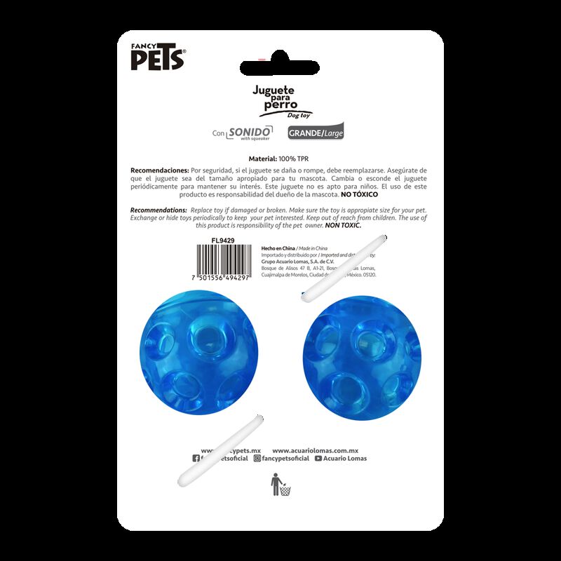 Fancy Pets Juguete Dona Sound Tama&ntilde;o Grande par... image number null