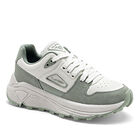 Clasben Tenis urbano para mujer beige verde