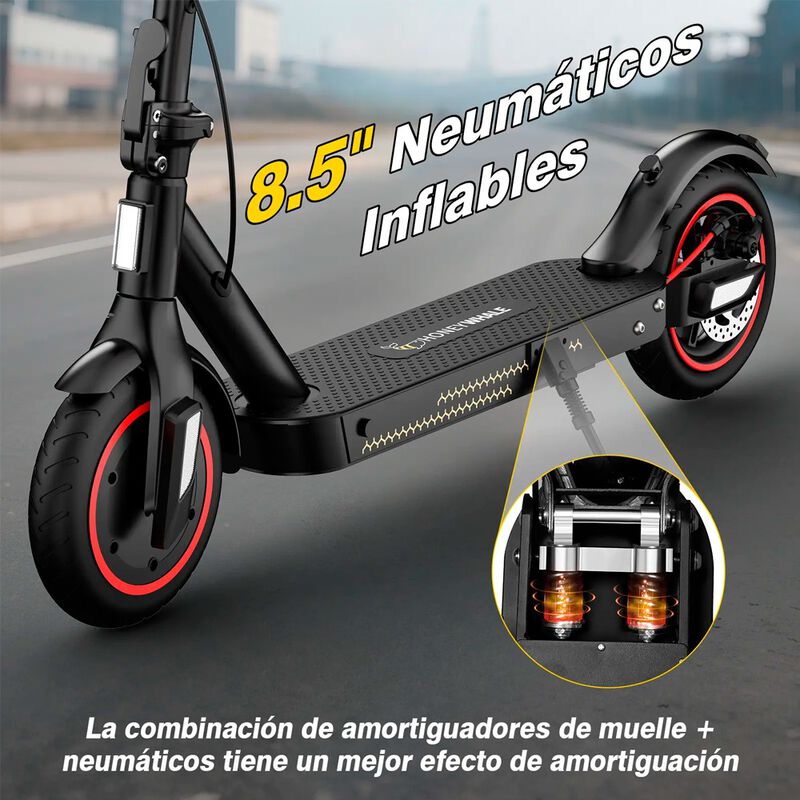 Scooter Eléctrico Honey Whale E9T Negro image number null